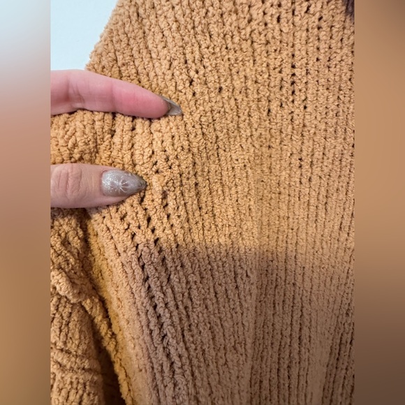 Free People Cozy Tan Cowl Neck Sweater - Picture 6 of 6